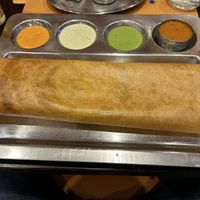Masala dosa  at Krishna Vilas in The Hague