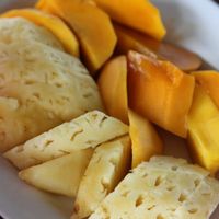 fresh fruits served after every meal! at LooLa Adventure Resort in 