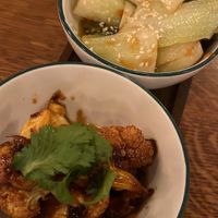 Bang bang cauliflower   at The Cosy Club in Worcester