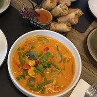 Red curry   at The Hungry Wolf in Koh Samui