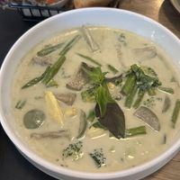 Green curry  at The Hungry Wolf in Koh Samui