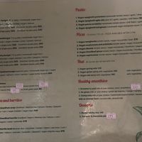 Menu  at The Hungry Wolf in Koh Samui