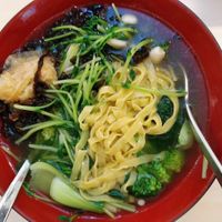 Yong tau foo with mee pok at Veggie House 一芳 - AMK in Northeast Singapore