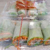 Fresh spring roll at Veggie House 一芳 - AMK in Northeast Singapore