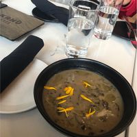 Mushroom soup  at Kanu Cafe - Doppio Zero Pizza in Edmonton