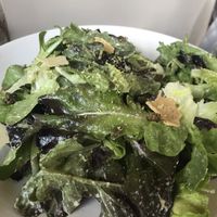 Caesar salad with toasted capers  at Kanu Cafe - Doppio Zero Pizza in Edmonton