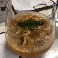 Pressed juice of the day at Kanu Cafe - Doppio Zero Pizza in Edmonton