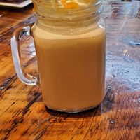 Latte sante at La Maison Smith in Quebec