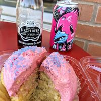 Vegan cupcake at Lexington Cooperative Market - Hertel in Buffalo