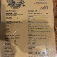 Menu  at Unknown in Bagara