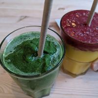 Smoothies at The Honey Pot in Penzance