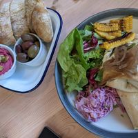 Burrito and Mezze at The Honey Pot in Penzance