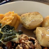 Vegan roast  at The Honey Pot in Penzance