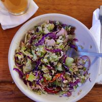 Brussel Sprout Salad at Moab Brewery in Moab