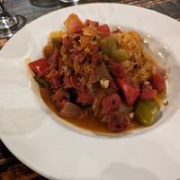 Spaghetti squash arabiatta at Local Roots in Powell
