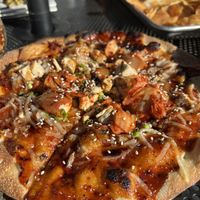 Get the pizza!   at Big Slide Brewery in Lake Placid