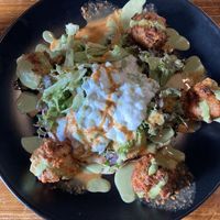 white bean hummus platter  at Big Slide Brewery in Lake Placid