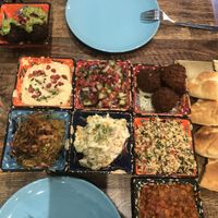 The feast  at Koocha Mezze Bar in Bristol