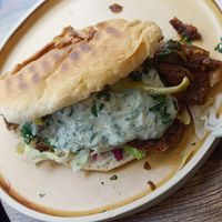 Doner kebab at Koocha Mezze Bar in Bristol