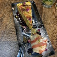 Cheesecake  #Veganuary at Koocha Mezze Bar in Bristol