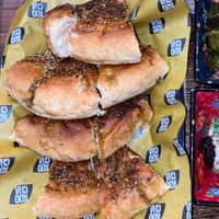 Za’atar flatbread   at Koocha Mezze Bar in Bristol
