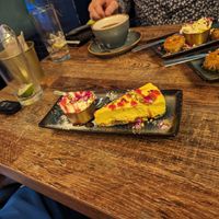 Cheesecake at Koocha Mezze Bar in Bristol