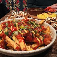 Bandari fries  at Koocha Mezze Bar in Bristol