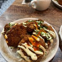 Oyster wings  at Koocha Mezze Bar in Bristol