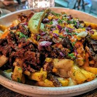 Dirty fries at Koocha Mezze Bar in Bristol