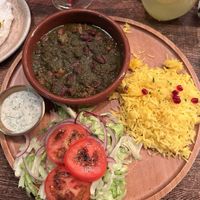 Ghormeh sabzi   at Koocha Mezze Bar in Bristol