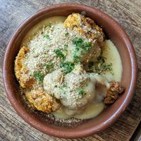 Cauliflower cheese (6/10) at Koocha Mezze Bar in Bristol