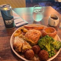 roast dinner at Koocha Mezze Bar in Bristol