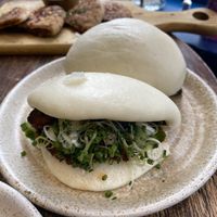 Doner Bao Buns  at Koocha Mezze Bar in Bristol