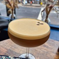 Espresso cocktail at Koocha Mezze Bar in Bristol
