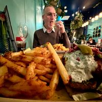 The MASSIVE Doner Kebab! at Koocha Mezze Bar in Bristol