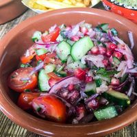 Salad Shirazi at Koocha Mezze Bar in Bristol