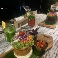 Vinyasa burger at OM Burger in Pecatu