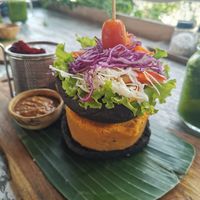 Gado gado without egg at OM Burger in Pecatu