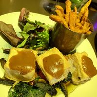Smoked tofu at The Magic Roundabout in Bowness-on-windermere