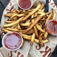 Crispy fries  at Yaks in Mount Shasta