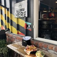 Exterior pick up  at Yaks in Mount Shasta