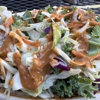 VEGAN PEANUT THAI BOWL  at Yaks in Mount Shasta