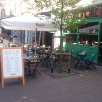 Outside at Otomat in Leuven