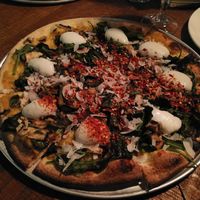 Coconut flakes as cheese shreds, very creative at Otomat in Leuven