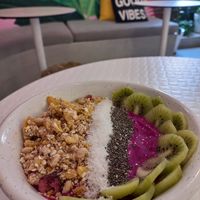 Pitaya Berry Smoothie Bowl at Happy Blender in Athens