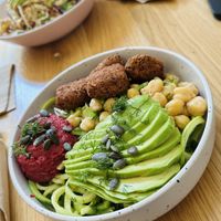 Nourishing buddha bowl  at Happy Blender in Athens