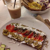 Avocado Toast at Happy Blender in Athens