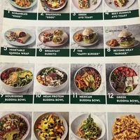 Menu ALL VEGAN  at Happy Blender in Athens