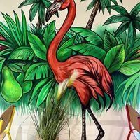 Inside 🦩  at Happy Blender in Athens