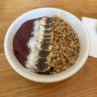 Açai energy bowl   at Happy Blender in Athens